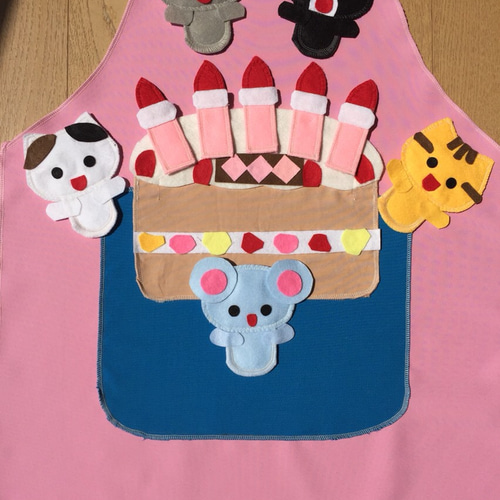 エプロンシアター ネズミ君のびっくり誕生会 一丁目のドラネコ