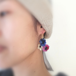 [50% off] Toriko Anemone 耳環/耳環 第8張的照片