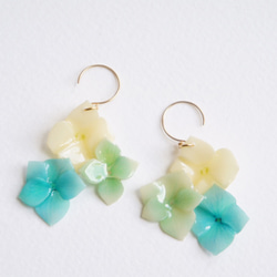 紫陽花 ピアス/イヤリング 037 1枚目の画像