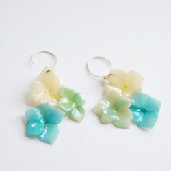 紫陽花 ピアス/イヤリング 037 3枚目の画像