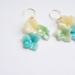 紫陽花 ピアス/イヤリング 037 4枚目の画像