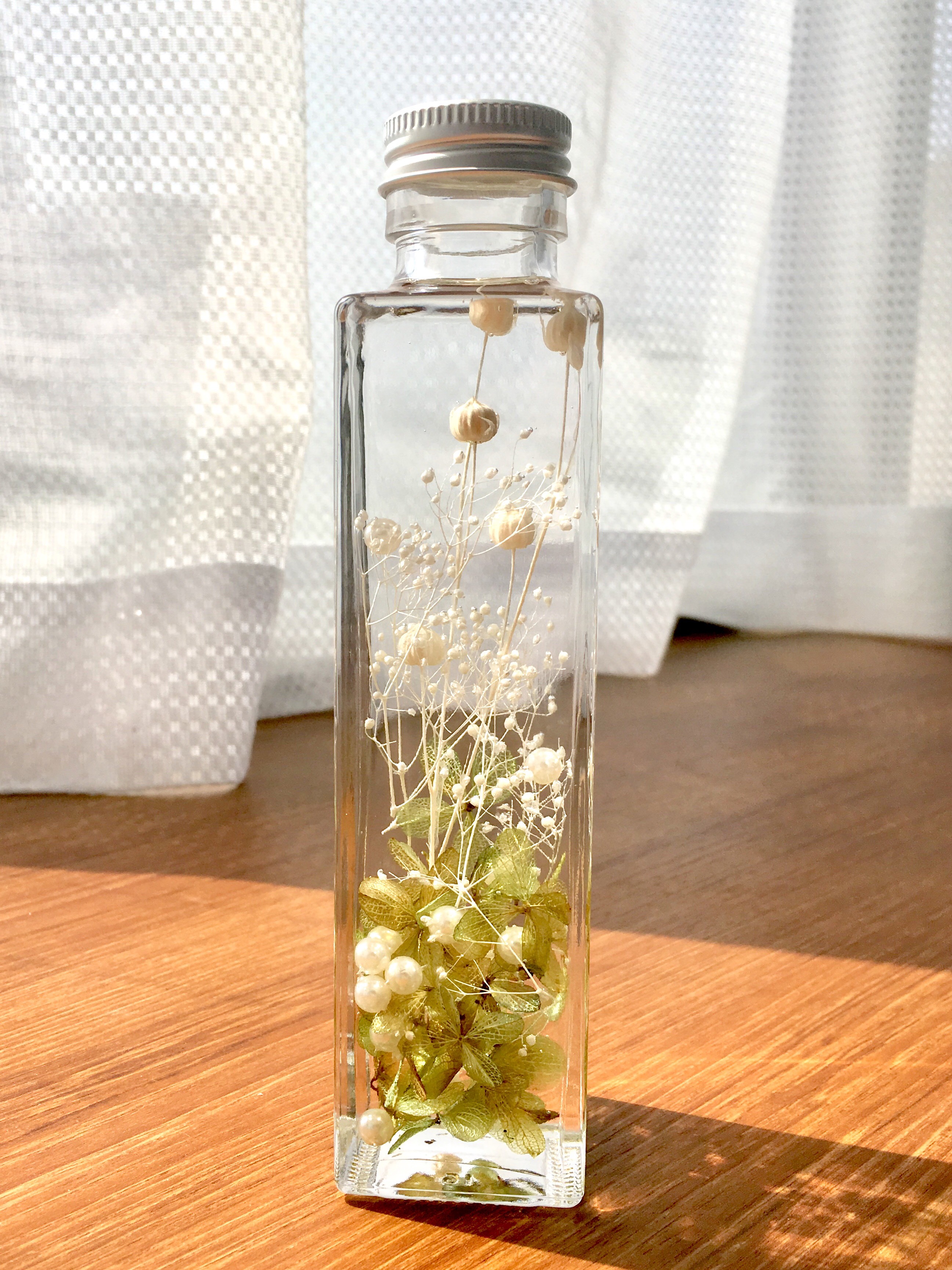 No.156 ハーバリウム　グリーン