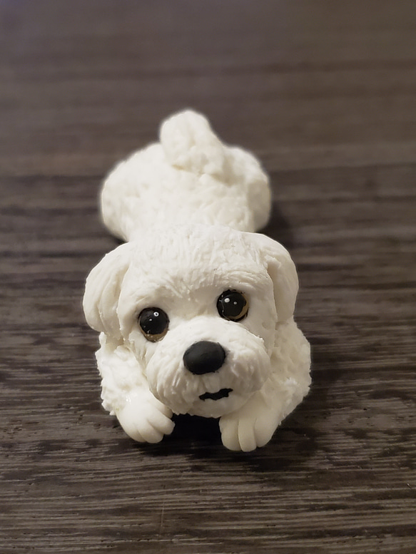 オーダーメイド愛犬のそっくりフィギュア　小さいサイズ・中位サイズ 11枚目の画像