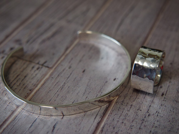 シルバーリング＆バングルセットA【silver925】 その他アクセサリー  