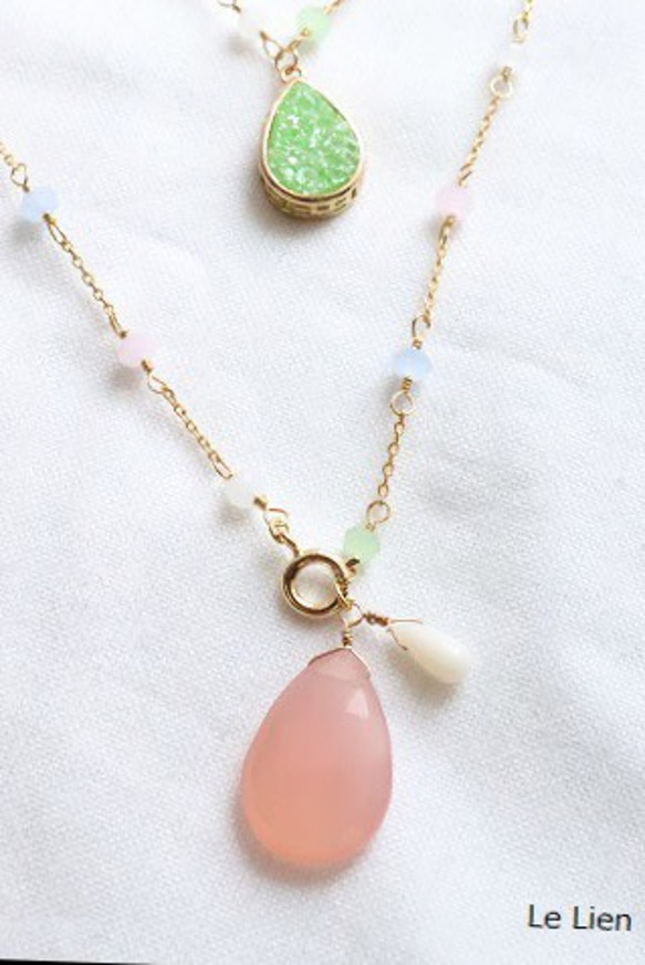 spring necklace  春風を感じて 2枚目の画像