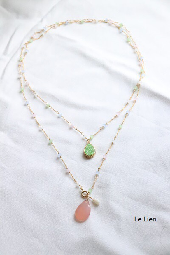 spring necklace  春風を感じて 5枚目の画像