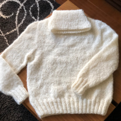 アルパカ＊オフタートルsweater【受注作成】W 6枚目の画像