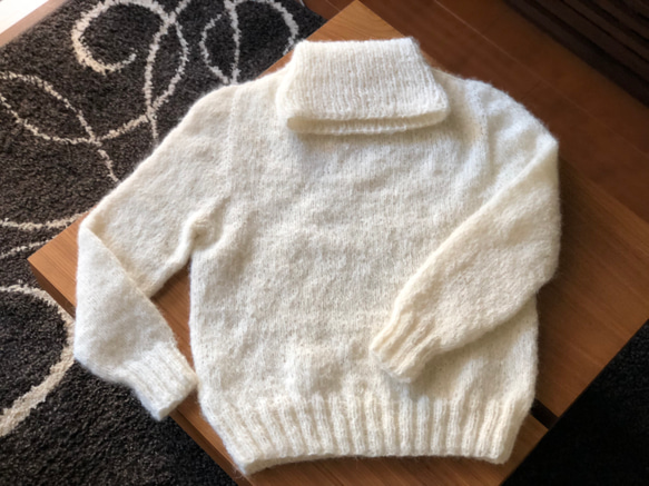 アルパカ＊オフタートルsweater【受注作成】W 6枚目の画像