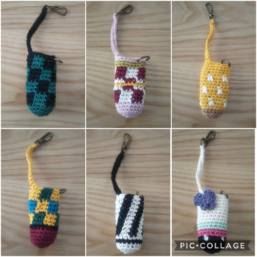 ズパゲッティ ジェルケース ＆ スプレーケース ピンク系mix