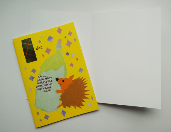 はり絵メッセージカード「メルヘン」（６枚組）※各カード封筒付 8枚目の画像