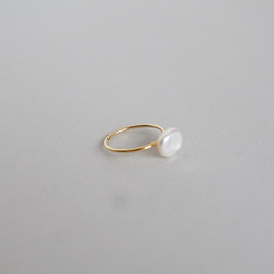 【14kgf】淡水巴洛克珍珠戒指（TM-R028~030） 第3張的照片