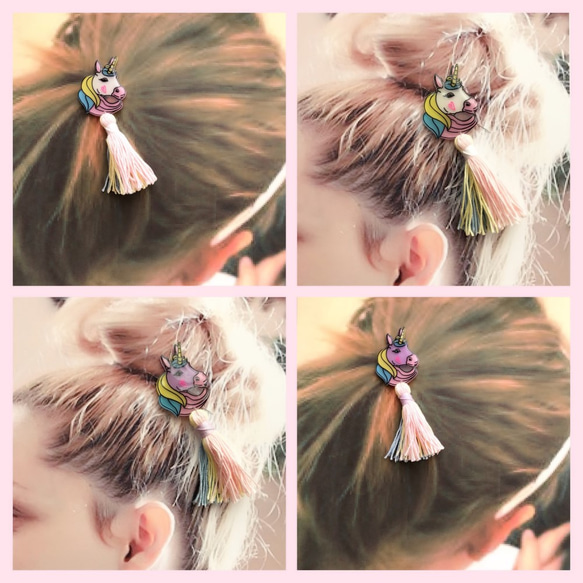 UNICORN tail ヘアゴム 4枚目の画像