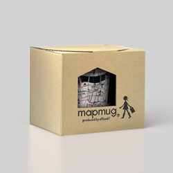 窓付BOX T型mapmug マップマグ　Ｌｏｎｄｏｎロンドン 5枚目の画像