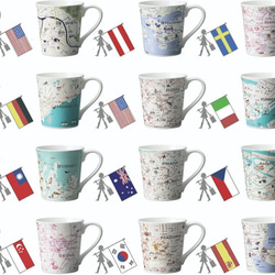 mapmug（マグカップ）で巡る 15ヶ国16都市の世界旅行　Creema SPRINGSで予約販売中 9枚目の画像