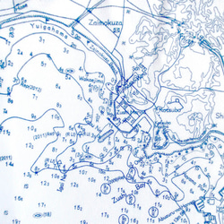 江之島、逗子、葉山、長者崎（湘南）航海圖航海圖短袖 Polo 衫 (S-XL) 第8張的照片