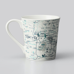 窓付BOX T型mapmug マップマグ　Tokyo東京（英語） 1枚目の画像