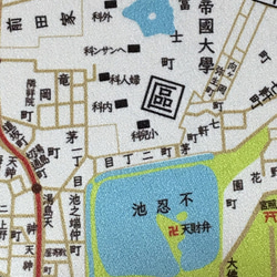 1905 (明治 38) 東京地圖圖案包袱皮 第5張的照片