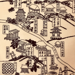 解碼鎌倉圖片頭巾鎌倉殿，鎌倉的舊地圖圖案，大河劇的舞台。 第4張的照片
