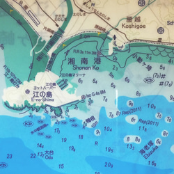 江の島海図クリアファイル 4枚目の画像