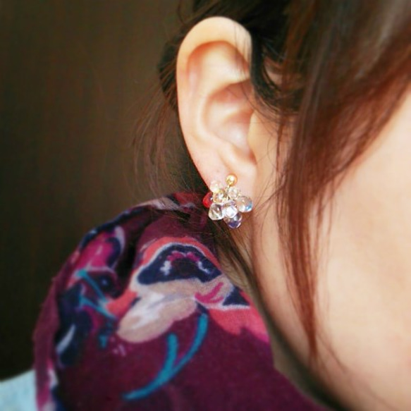 ibitu bonbon spring earring 5枚目の画像