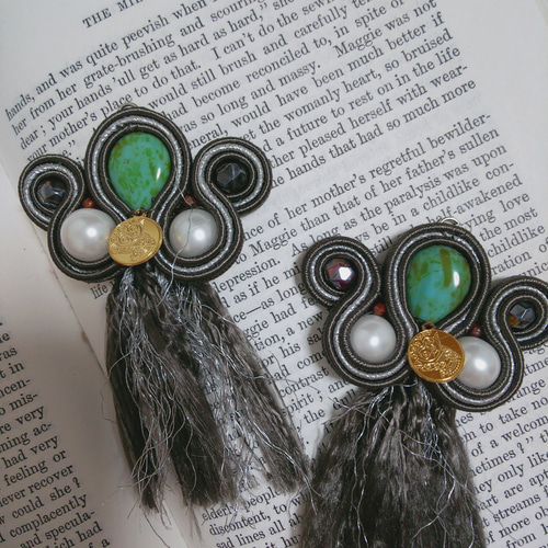 ソウタシエ no.24 ピアスorイヤリング 選択可 ピアス（フック  