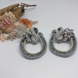 まっつん プラチナピアス スクリューチェーン フープピアス 2.4㎜幅