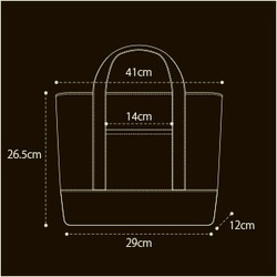 トートハンドバッグ 4枚目の画像