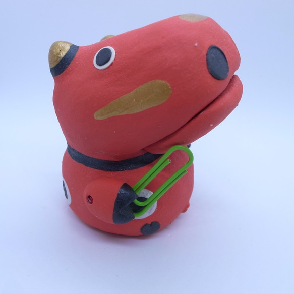 あかべこくん　メモとか用スタンド 5枚目の画像