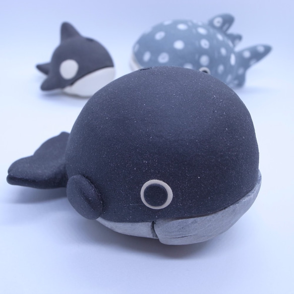 シロナガスクジラ（大）　メモスタンド 1枚目の画像