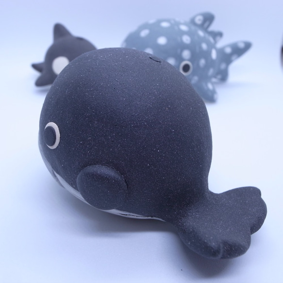 シロナガスクジラ（大）　メモスタンド 2枚目の画像