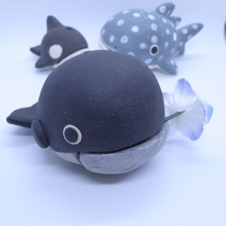 シロナガスクジラ（大）　メモスタンド 3枚目の画像