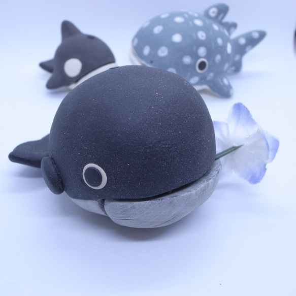 シロナガスクジラ（大）　メモスタンド 3枚目の画像