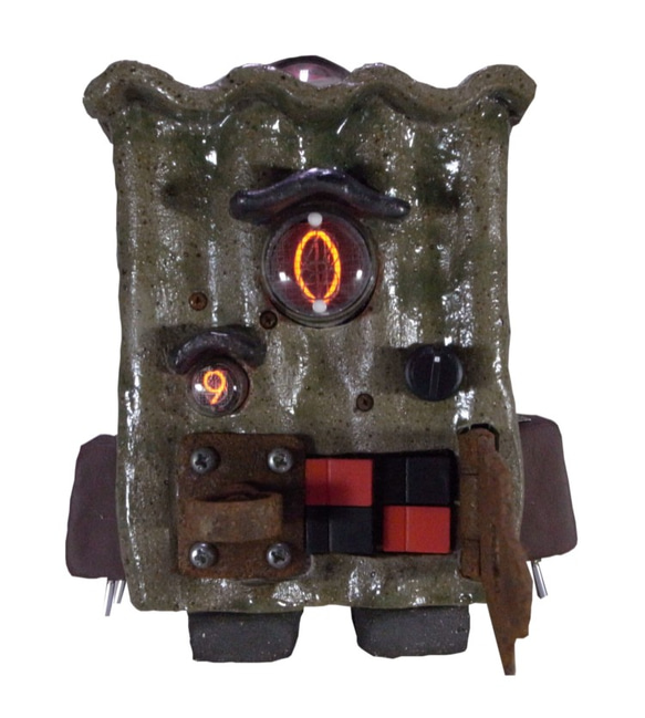 Byron（バイロン） 陶器製ロボット型オブジェ 5枚目の画像