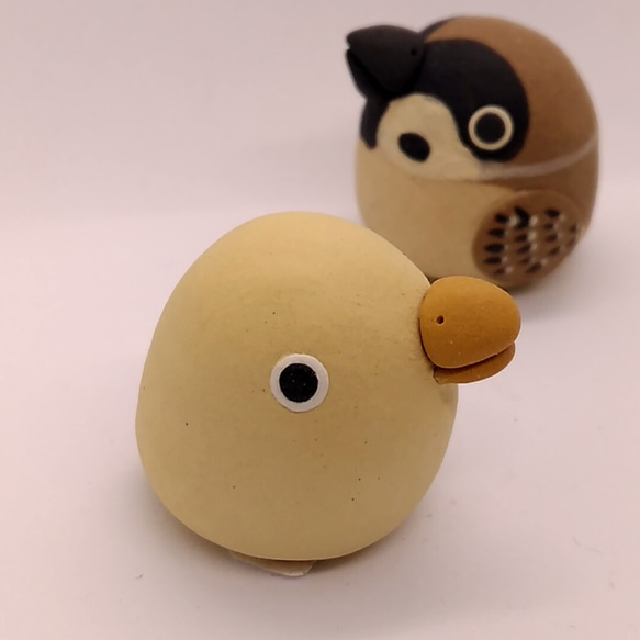 とりたま（ミニ）【ひよこ】　メモスタンド 1枚目の画像