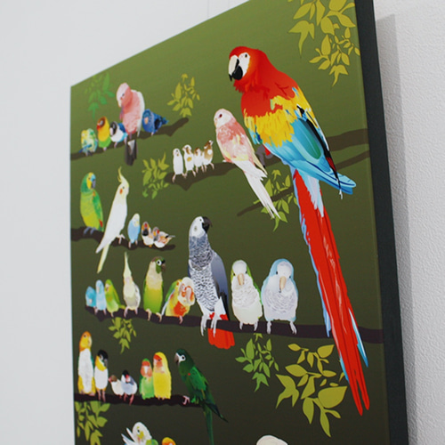 インコちゃんデザイン 素材パネルサンプル ❀ハンドメイド❀ 予約ページ 3 インコちゃんデザイン 素材パネルサンプル ❀ハンドメイド❀ 予約ページ 3