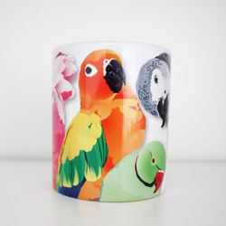 マグカップ「parrot friends」 3枚目の画像
