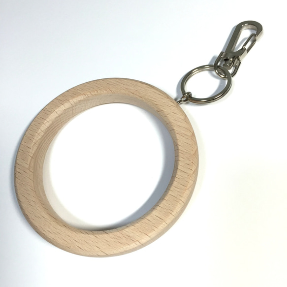 ◯おきななまる◯木環鑰匙圈✔大圓木鑰匙圈○鑰匙扣○ 第2張的照片