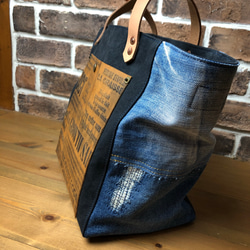 宅急便送料無料☆army duc square tote bag M NDL 3枚目の画像