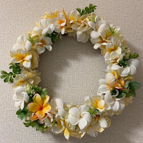 ビッグサイズ ハワイアンフラワーリース ビッグサイズ ハワイアンフラワーリース