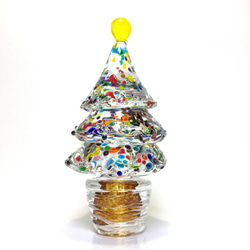 クリスマス ツリー どんぐりアート 置き物 オブジェ どんぐりの