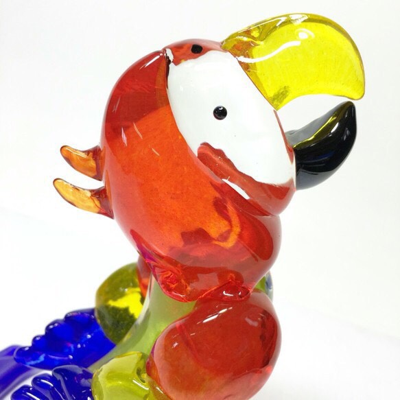 《受注製作》オウムのペン立て