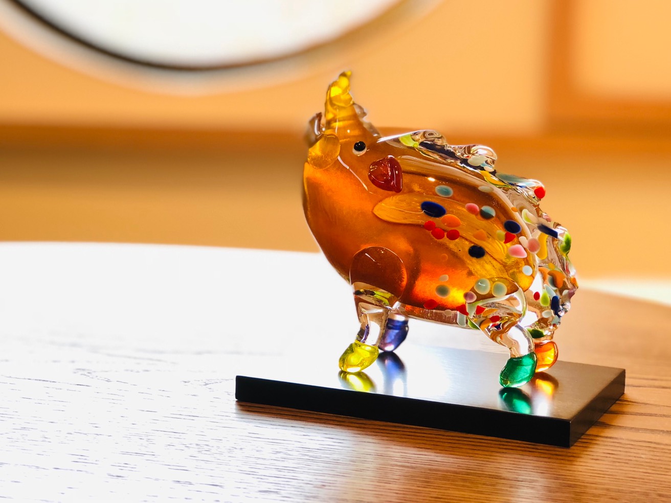 干支・親イノシシ・茶色《受注製作》