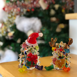 クリスマス ツリー どんぐりアート 置き物 オブジェ どんぐりの妖精