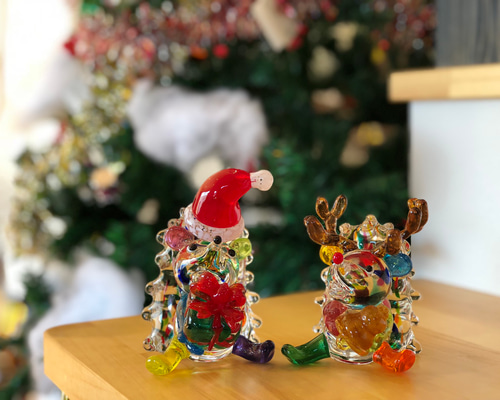 ハリネズミのクリスマスセット《creema限定》《受注制作》 クリスマス