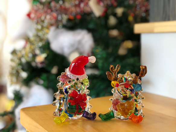 ハリネズミのクリスマスセット《creema限定》《受注制作》 クリスマス