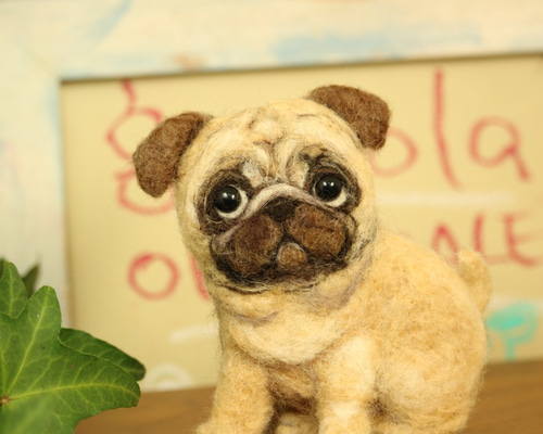 Making a Pug with Needle Felting - YouTube