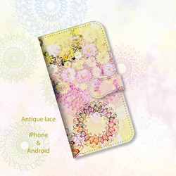 iPhone専用ケース・AntiqueLace・送料無料 1枚目の画像