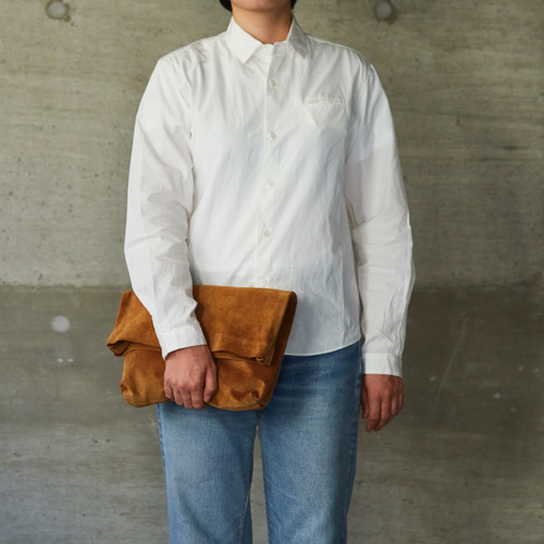 Martin Margiela ベージュ レザー クラッチ ショルダーバッグ Martin Margiela ベージュ レザー クラッチ ショルダーバッグ バッグ