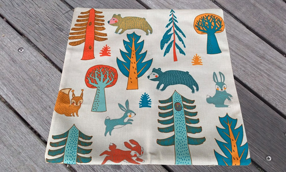 Forest Cushion Various trees&amp;Various animals -扁柏香味- 第4張的照片