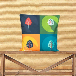 森林坐墊 4色方塊 檜木香味 第3張的照片